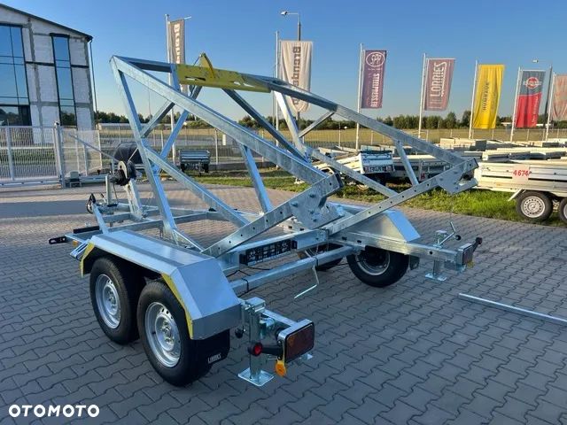 Lorries Przyczepa TPB27-4925 do transportu bębna z kablem - 25