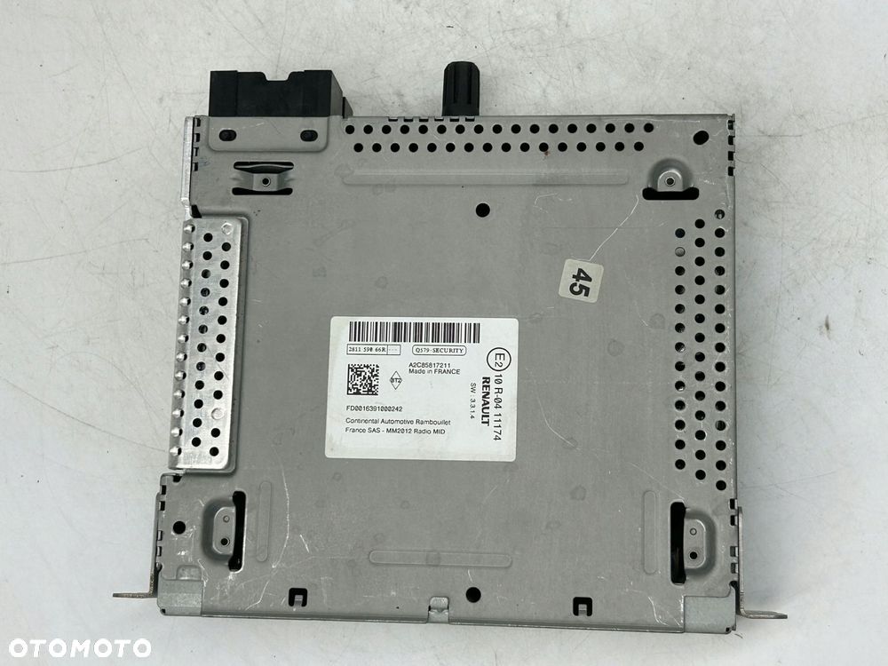 radioodtwarzacz stacja multimedialna renault trafic iii 281159066r - 2