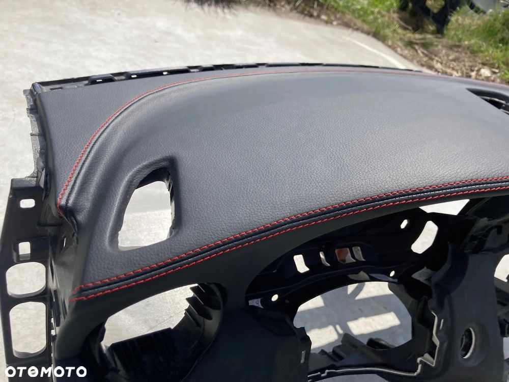 MERCEDES W205 C DESKA KONSOLA KOKPIT PULPIT PÓŁKA PARAPET SKÓRA MANUAL AIRBAG PODUSZKI POWIETRZNE KIEROWCY PASAŻERA PASY PAS KURTYNA KURTYNY naprawa regeneracja Raz2 !!! - 6