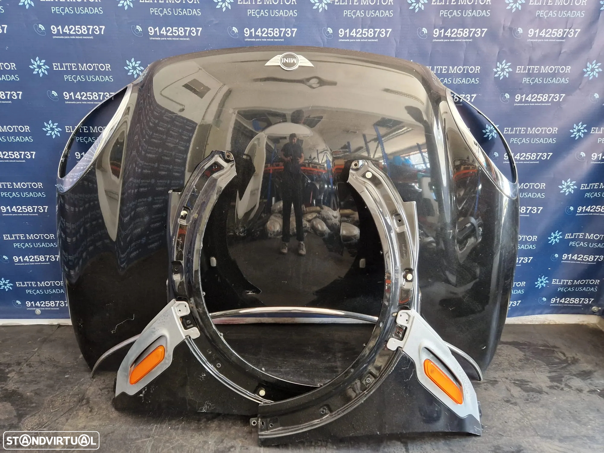 Frente completa usada MINI COUNTRYMAN R60 R61 capot parachoques oticas guardalamas - 10