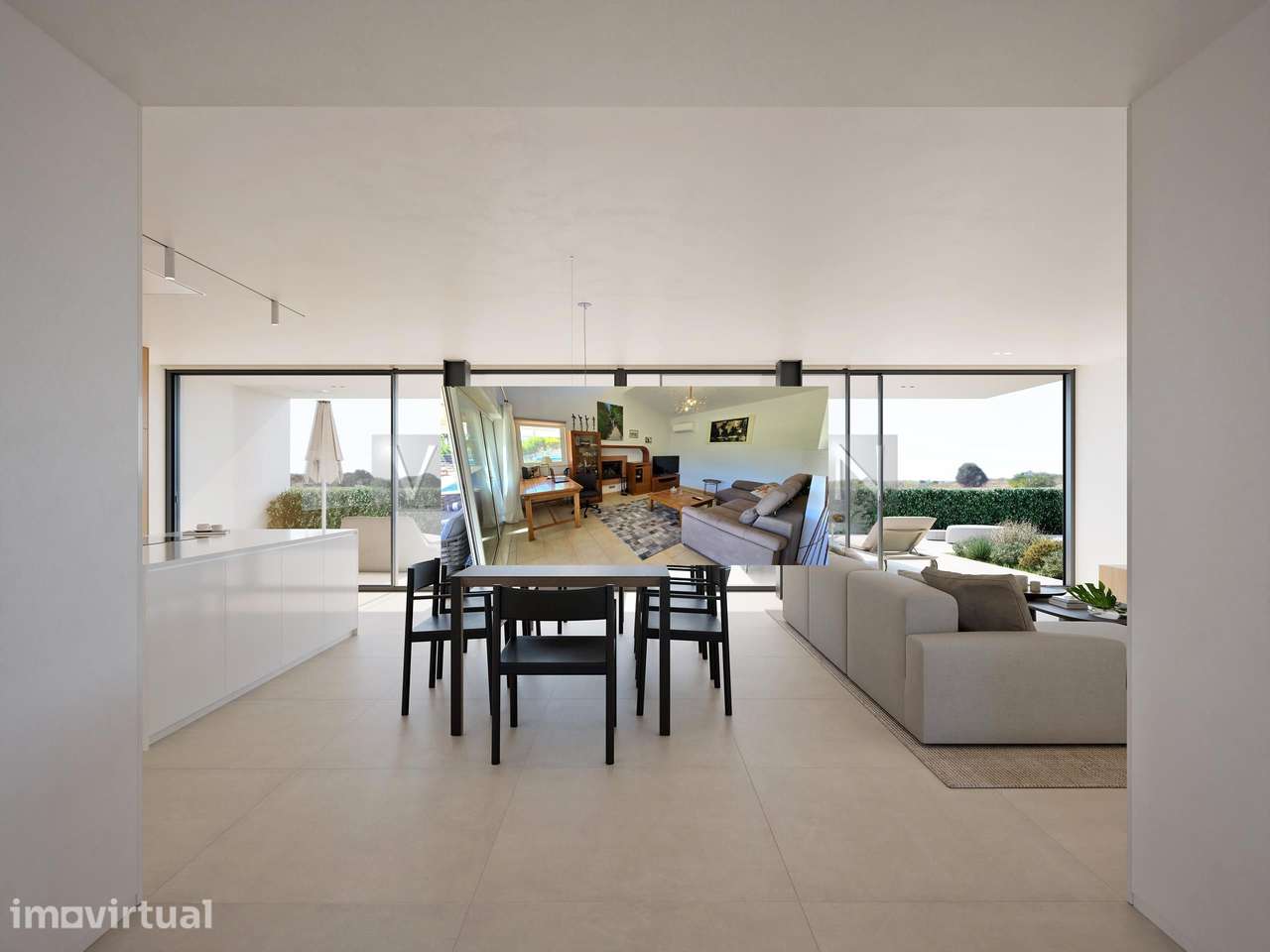 Moradia T4 de luxo com piscina e garagem na primeira linha de mar em P - Grande imagem: 4/12