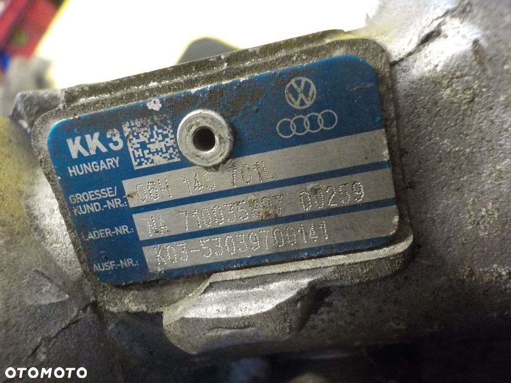 A4 B8 EXEO A5 1.8 TFSI 10r 120KM CDH turbina turbosprezarka 06H145701L - 6