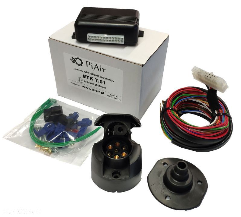 NISSAN QASHQAI J10 J11 2006 - 2021 HAK HOLOWNICZY + MODUŁ 7PIN + WIĄZKA + GNIAZDO - 13