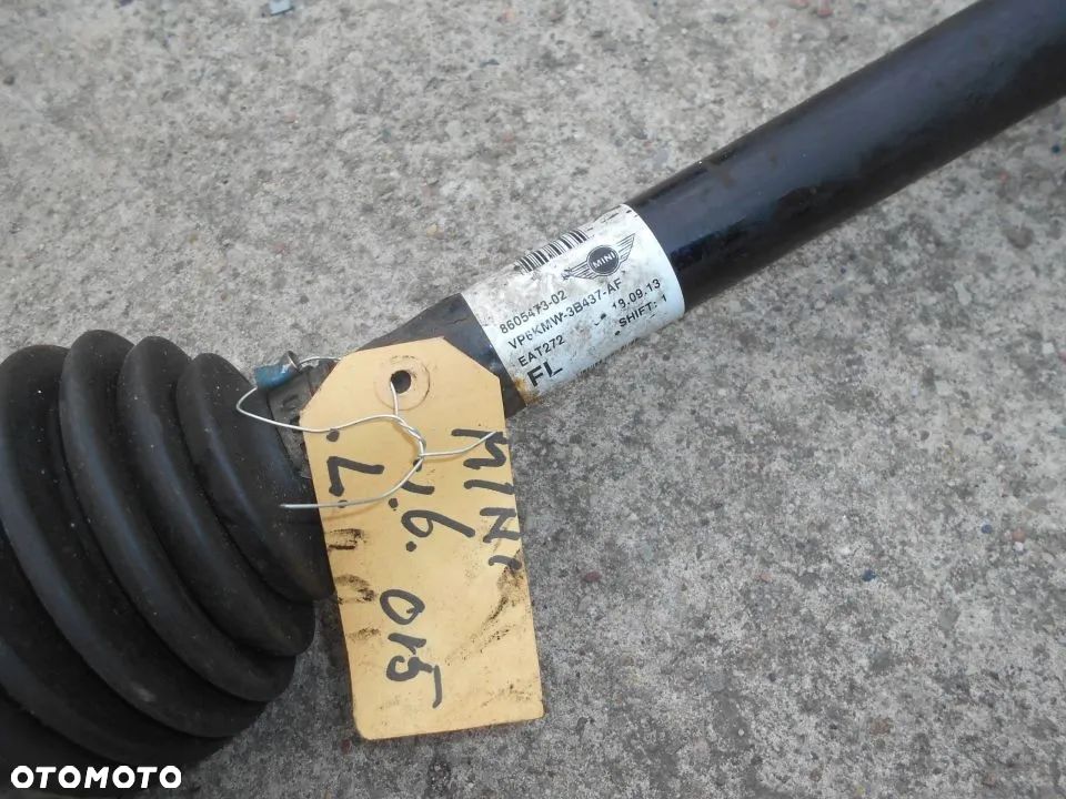 Półoś lewa Mini Cooper R56 R57 R58 1,6 16V 8605473 - 2