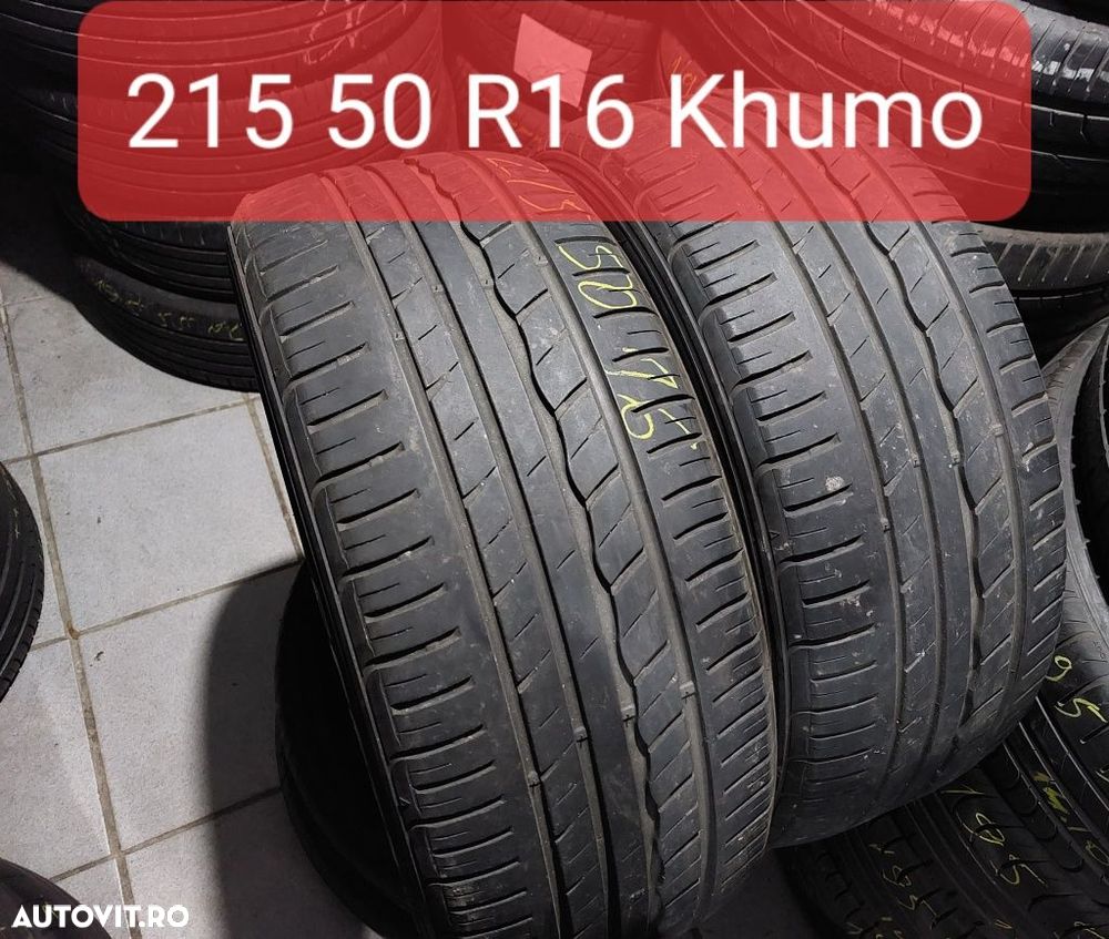 2 anvelope 215/50 R16 Khumo , vara - 1