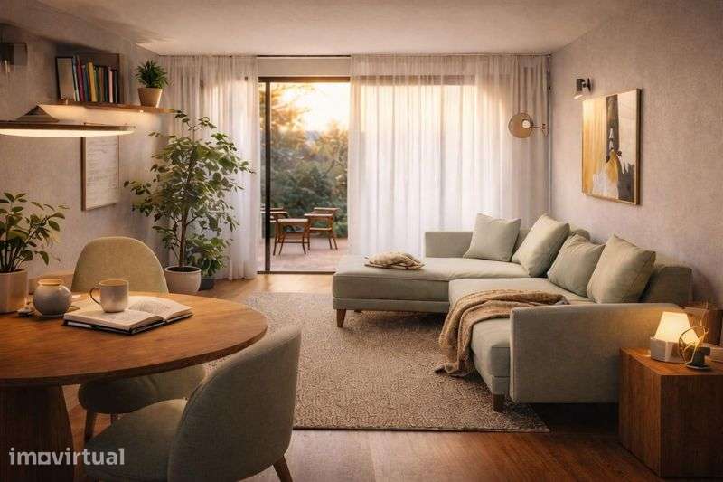 É uma moradia T4 com 4 suítes 3 varandas e um terraço num dos quartos - Grande imagem: 3/6
