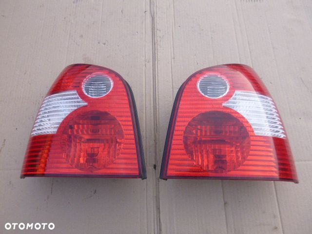LAMPA LEWY TYŁ PRAWY TYŁ KOMPLET VOLKSWAGEN POLO 9N 01-05 - 1