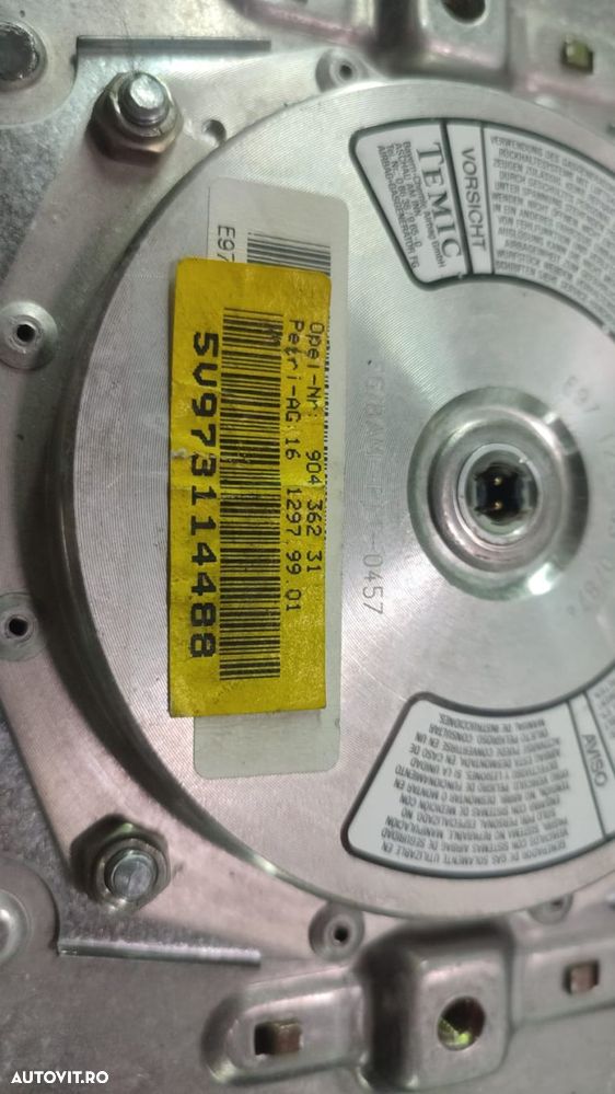 Airbag volan 90436231 Opel Astra F [facelift] [1994 - 2002] - 3