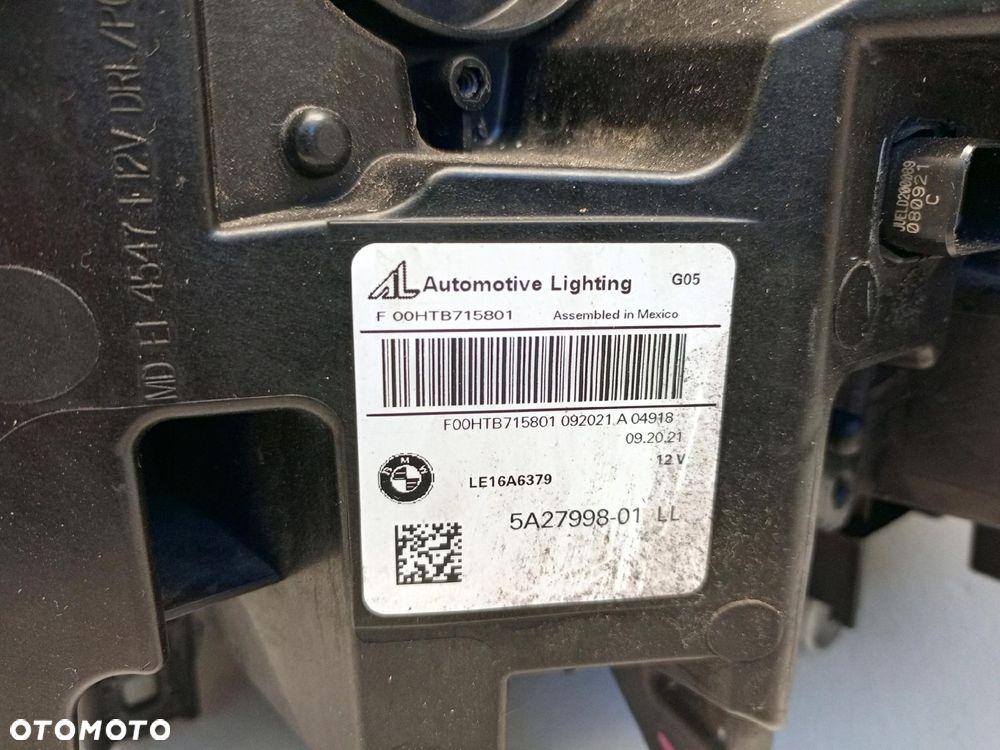BMW X5 G05 X6 G06 LAMPA LASER PRZEDNIA PRAWA PRAWY PRZÓD 5A27998 - 13