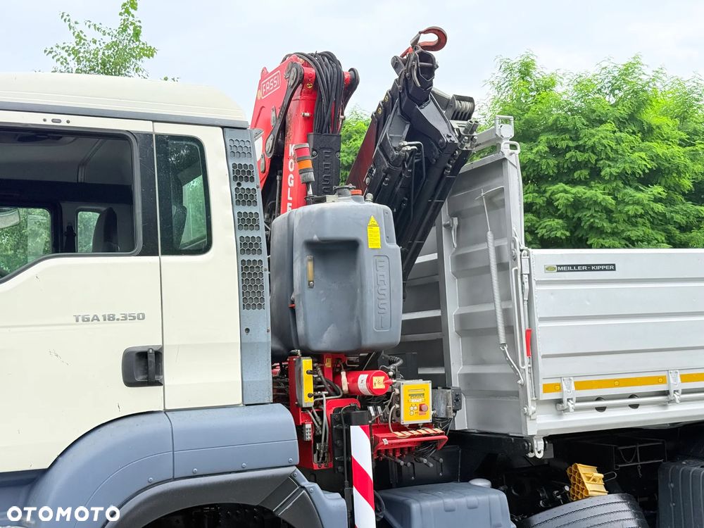 MAN * MAN TGA 18-350 * 4x4 * HDS Fassi 235 CXP * Kiper Wywrotka * Sprowadzony* Bardzo Dobry Stan * - 7