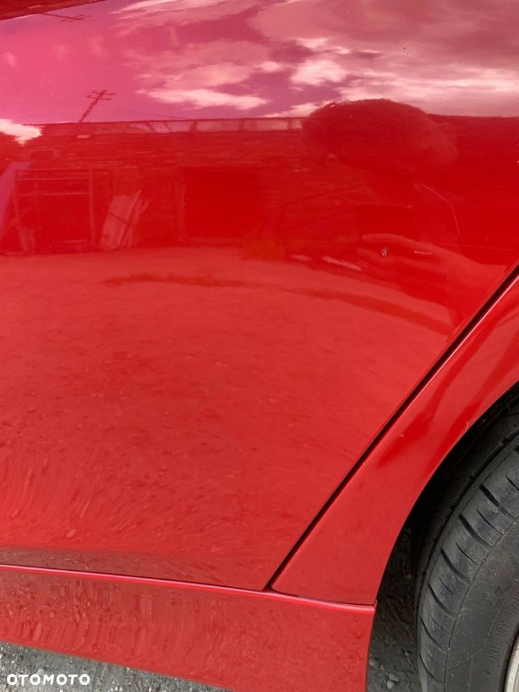 Drzwi tył tylne lewe BMW 3 F30 sedan A75 czerwone WWA - 6
