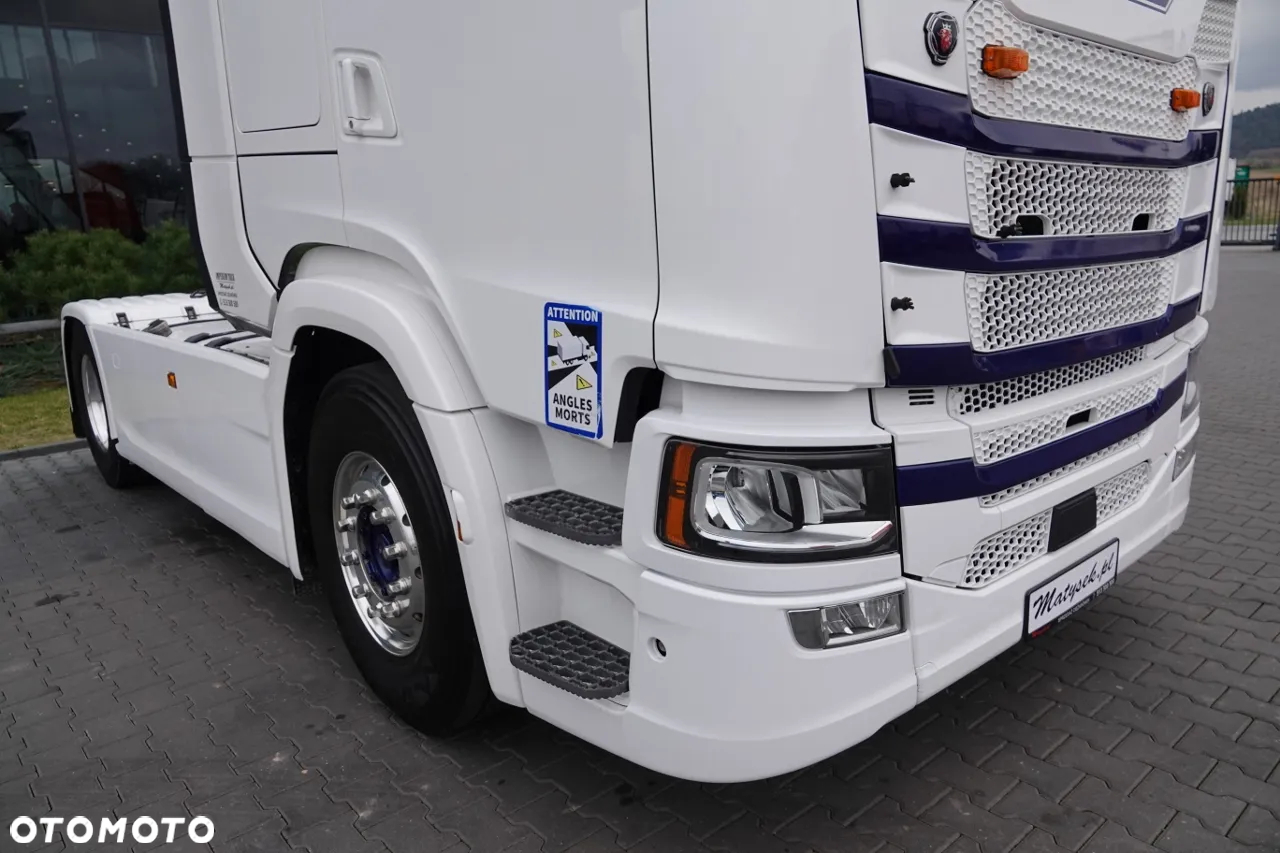 Scania S 500 / RETARDER / KLIMA POSTOJOWA   / PRZÓD NA PODUSZKACH / OPONY 100% / ALUFELGI SPROWADZONA / PO KONTRAKCIE SERWISOWYM - 10