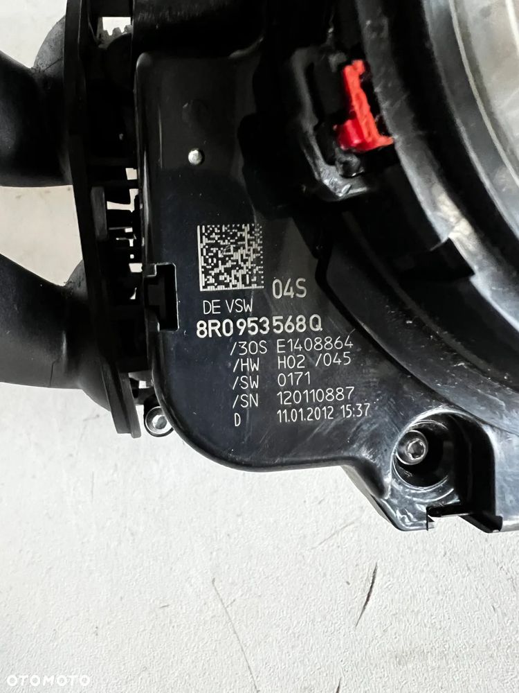 AUDI A4 B8 AVANT LIFT PRZEŁĄCZNIK ZESPOLONY MANETKI TAŚMA AIRBAG 8R0953568Q - 3