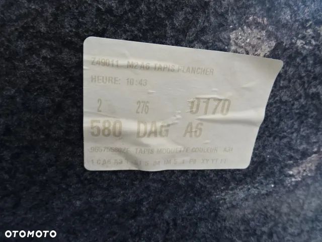DYWAN PODŁOGA CITROEN C2 3D HB NR176 - 9