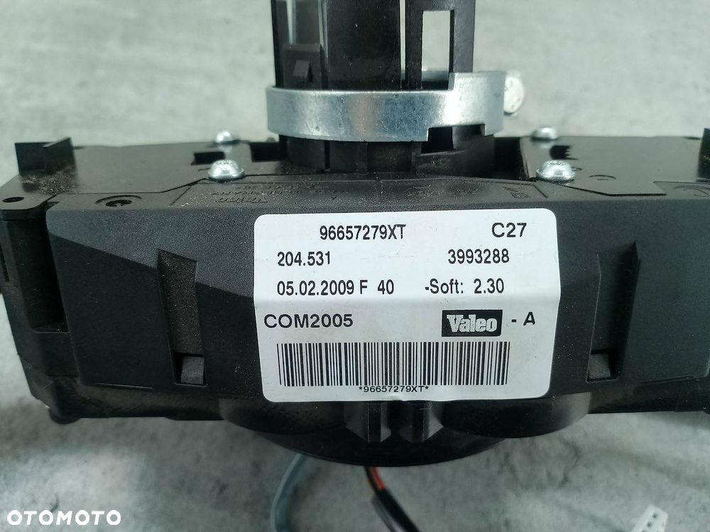 PRZEŁĄCZNIK ZESPOLONY PEUGEOT 207 96657279XT COM2005 1.4 VTI - 7