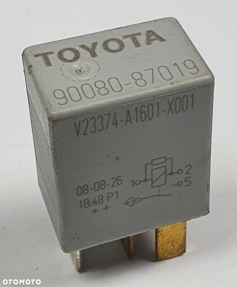 PRZEKAŹNIK TOYOTA AYGO 90080-87019 - 1