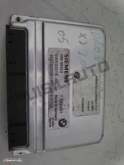 Centralina Motor 753_3651 Bmw X3 (e83) [2003_2010] 3.0 I - 1