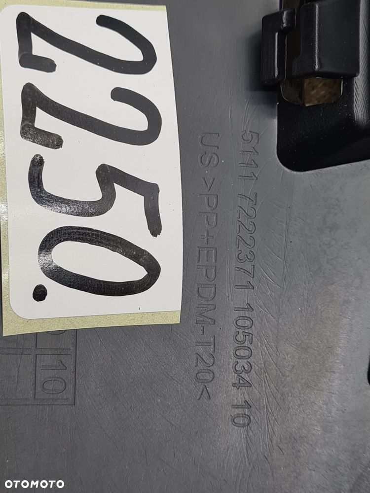 BMW X5 E70 lift 09-13r 51117222371 4xpdc dokładka dolna zderzaka przód - 7