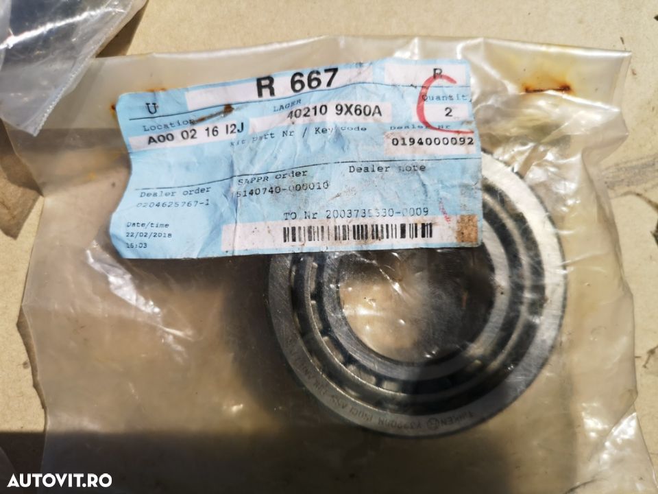 Rulmenți față ORIGINALI Nissan Atleon Eco-T Eco-L Ebro PIESE - 6