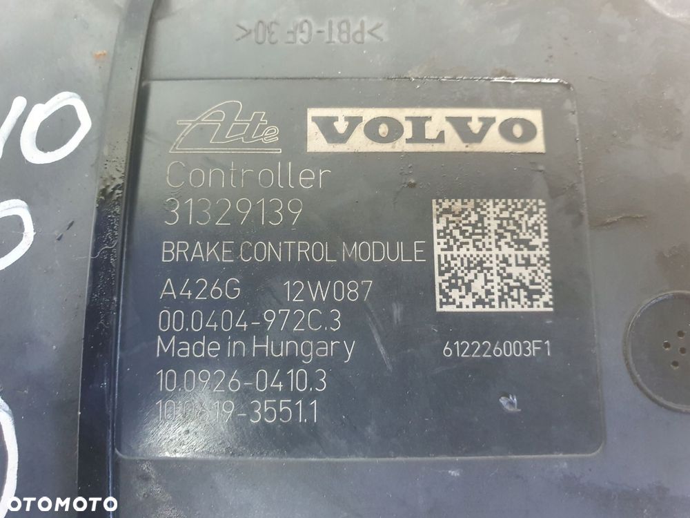 Volvo V70 III S80 II POMPA ABS hamulcowa Sterownik 31329139 P31329139 - 2