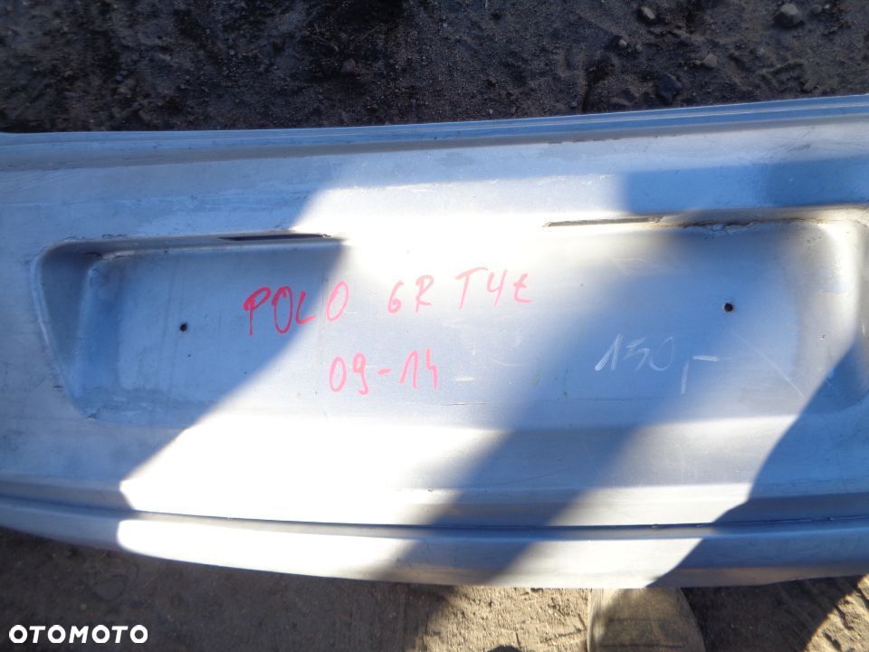 VW POLO 6R ZDERZAK TYŁ TYLNY 09-14 - 2