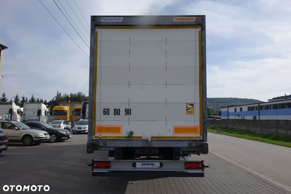 Fruehauf KONTENER / FURGON / OSIE SAF / ROLETA / OŚ PODNOSZONA / PODŁOGA SZYNA-DESKA - 6