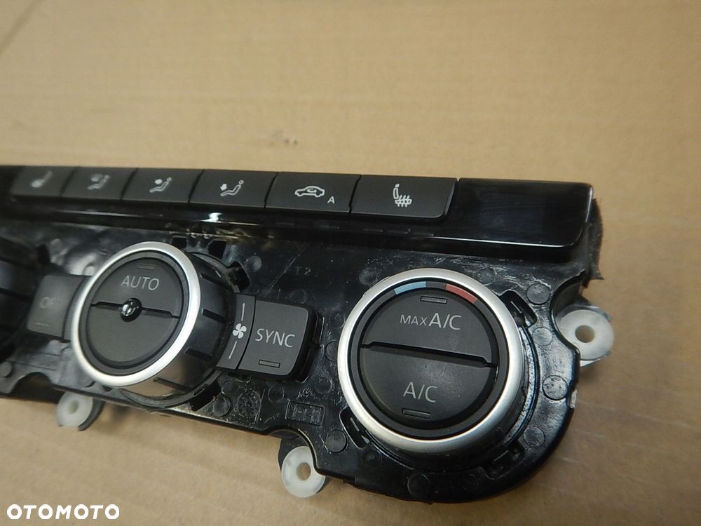 panel klimatyzacji podgrzewanie foteli vw passat b7 3aa907044bb - 3
