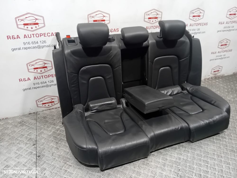 Conjunto de Bancos Audi A4 B8 em Pele Sedan Originais - 5