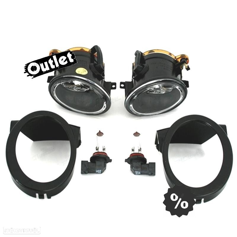 R146389C5 FARÓIS NEVOEIRO PÁRA-CHOQUES BMW E46 98-06 E39 95-03 LOOK M - 8