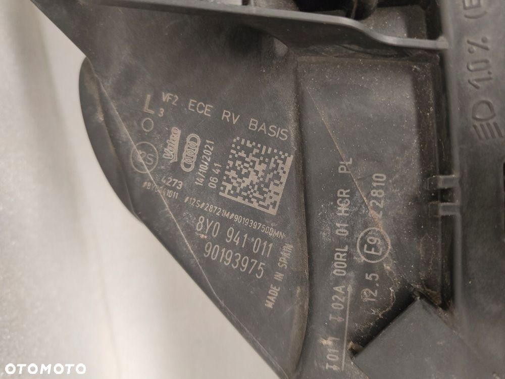 AUDI A3 8Y FULL LED KOMPLET LAMP PRZÓD 8Y0940011, 8Y0941012 - 9