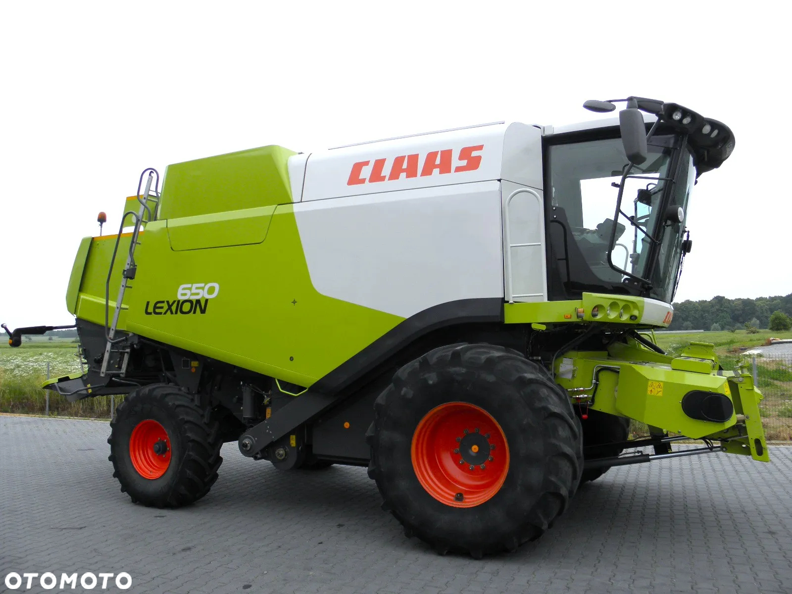 Claas Lexion 650 2014 Rok, heder V750, Nie Malowany, Stan Idealny - 3