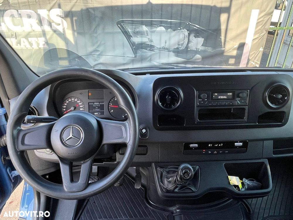 Mercedes-Benz Sprinter BASCULABIL AXA DUBLA SPATE Bena 3.8 m - 28