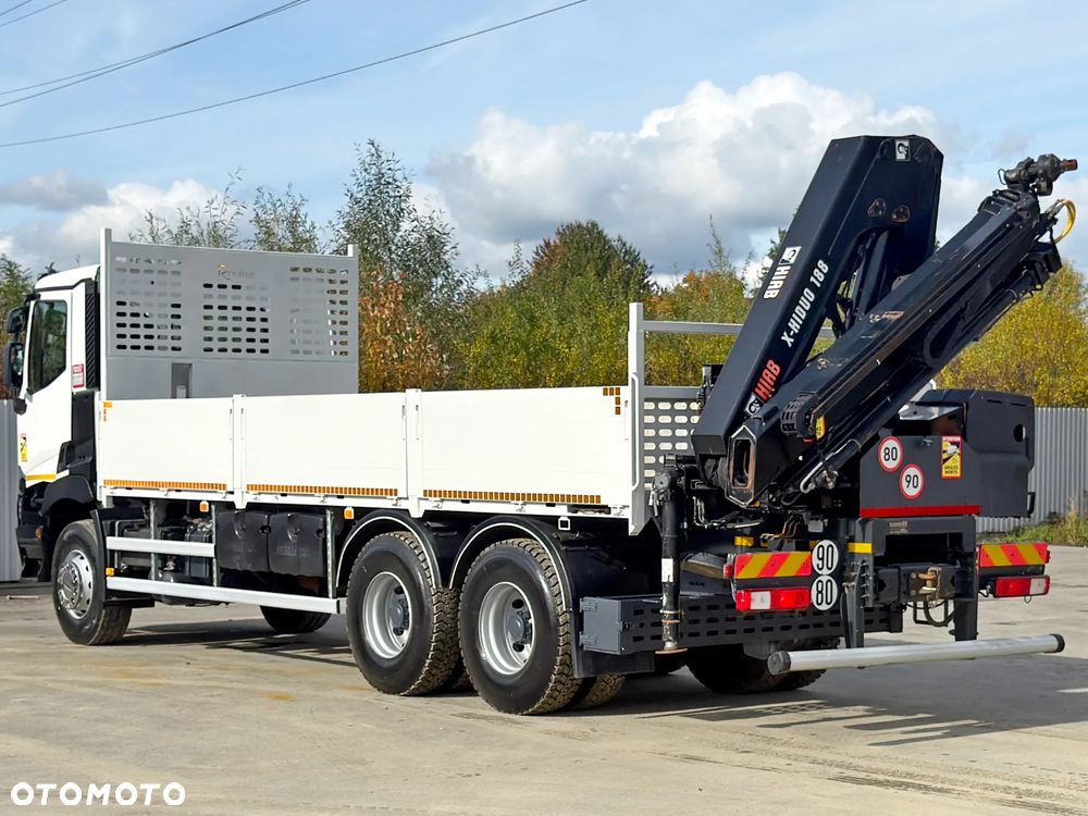 Renault C380 * SKRZYNIA 6,80 m * HIAB X-HIDUO 188 B-3+ PILOT/ 6x4 - 7