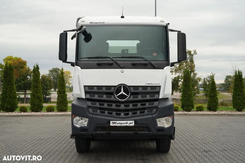 Mercedes-Benz AROCS 3240 / 8x4 / BASCULANTĂ - 5,7 M / OBLON LATERAL HIDRAULIC / AUTOMAT / EURO 6 / - 20