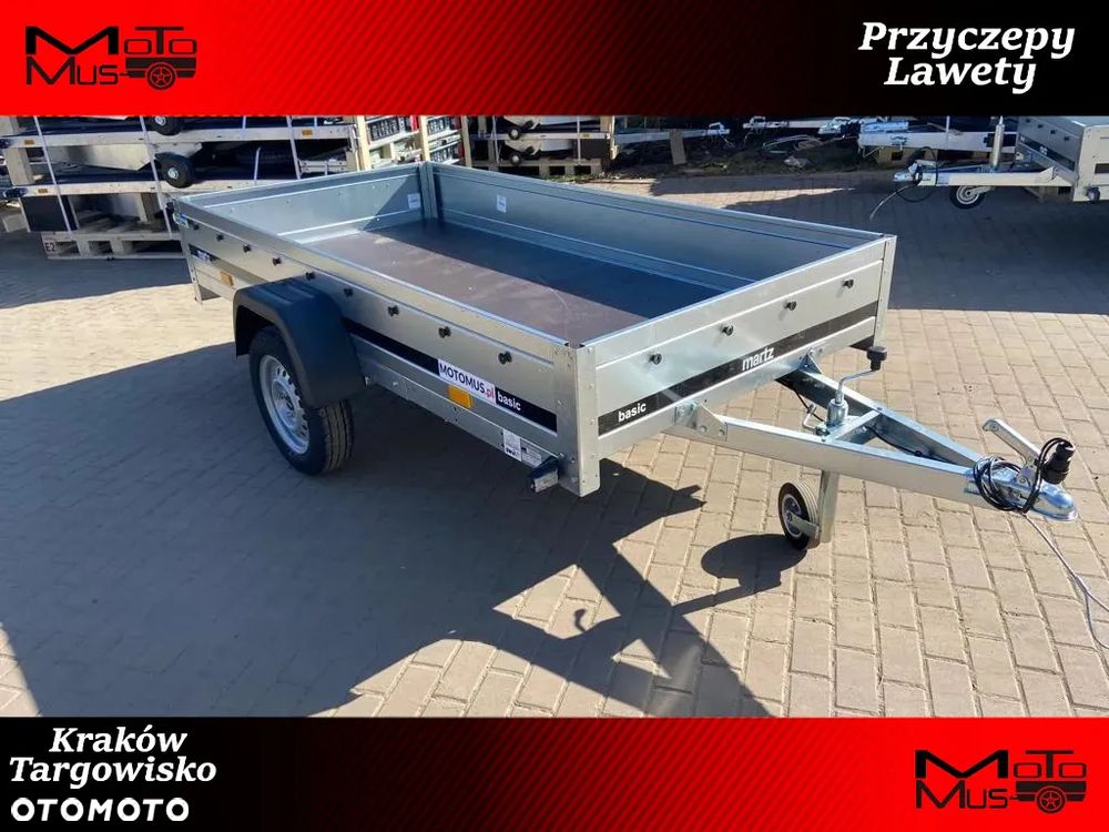 Martz Przyczepa Martz Basic 230 1 oś 230x126x30cm DMC 750 kg
