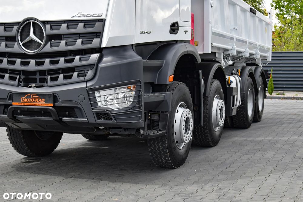 Mercedes-Benz AROCS 3243 / 8x4 / EURO 6 / WYWROTKA / MELLER KIPPER / HYDROBURTA / AUTOMAT / SERWISOWANY / SPROWADZONY - 11