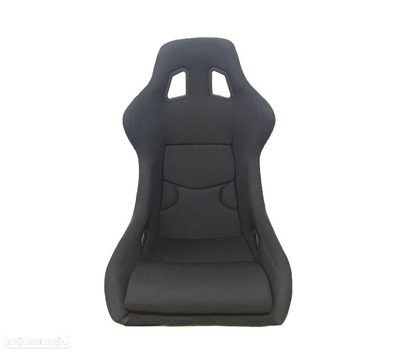 BAQUET BACKET FIXA SPEEDWAY PRETA ESTILO EVO - 1