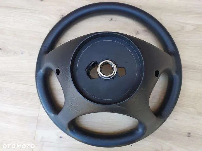 MERCEDES W209 CLK W211 LIFT W219 CLS KIEROWNICA CZARNA GUMOWA CLASSIC ŁADNA - 11