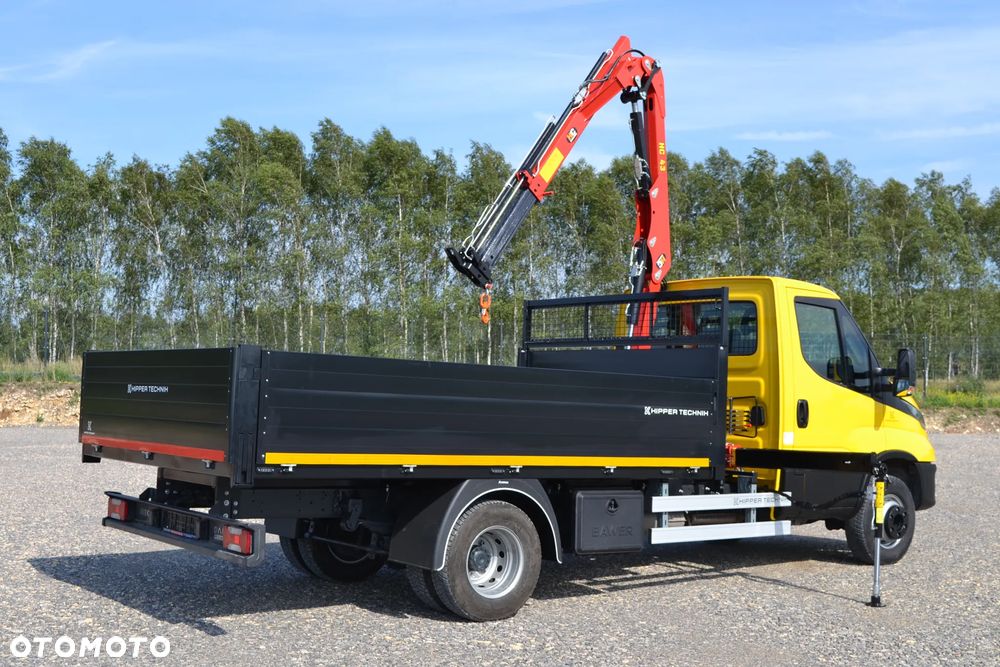 Iveco Daily Producent nadwozi WYWROT Kiper Wywrotka HDS Zabudowa Żuraw Dźwig Fassi Palfinger HIAB Hyva HMF - 14