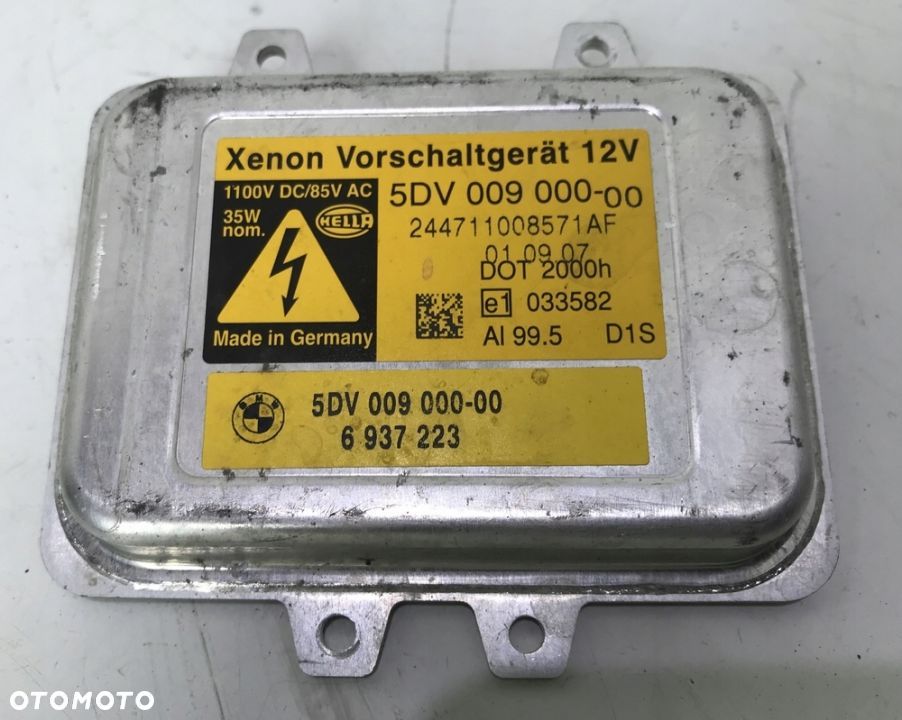 PRZETWORNICA STEROWNIK XENON 6937223 BMW E60 E65 - 1