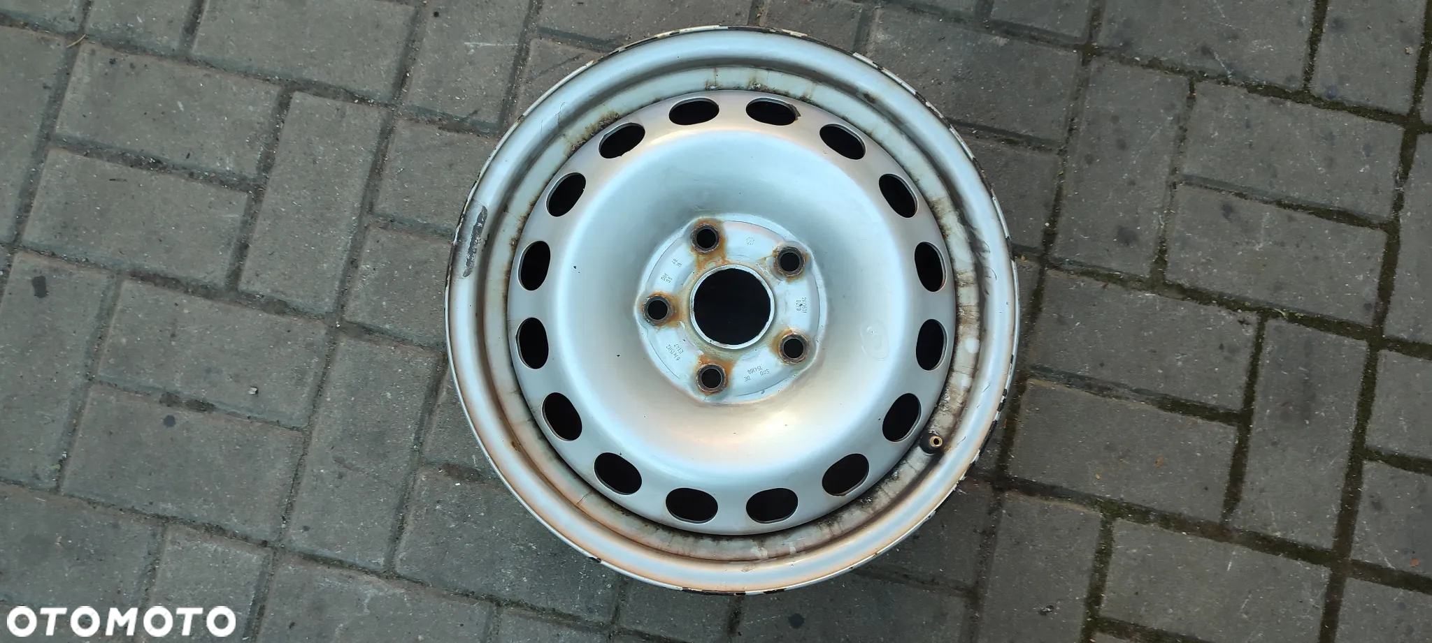 FELGI STALOWE 5x112 6Jx15 CALI ET47 2K0601027B VW CADDY GOLF VI VII PLUS TOURAN 4 SZTUKI KOMPLET - 4