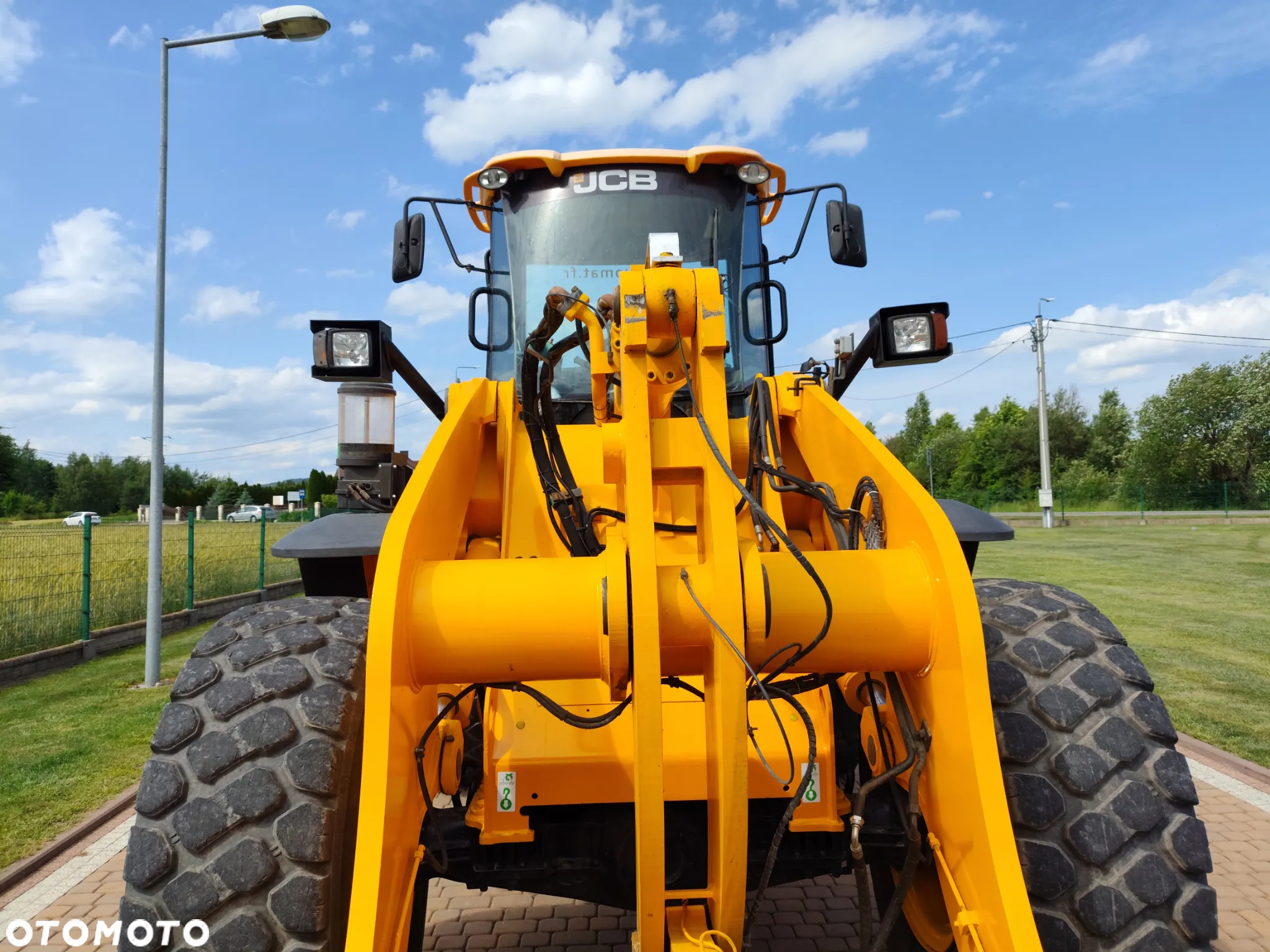 JCB 436Z/ ŁADOWARKA KOŁOWA / BEZ VAT /NOWE OPONY / WYSOKI WYSYP / SPROWADZONA  / - 14