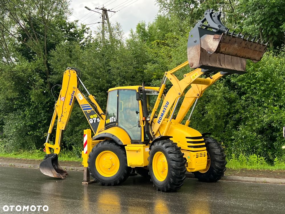 Komatsu * Koparko Ładowarka * Komatsu WB 97 S Utility * - 11