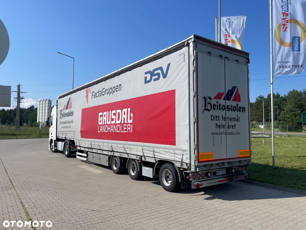 Sommer jumbo niskopodwoziowa firanka burtowa platforma - 21
