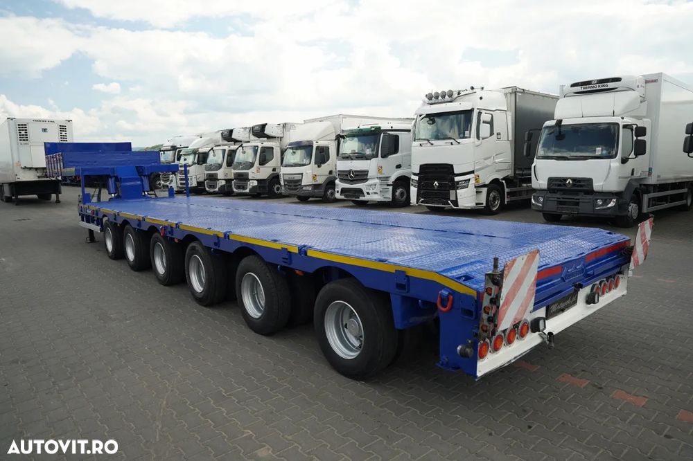 Nooteboom BETON JOS / MCO / EXTENSIBIL / 6 AXE / MTA: 85 TONE / AXE DE DIRECȚIE / SUPORT / 22,5 M / SAF - 29