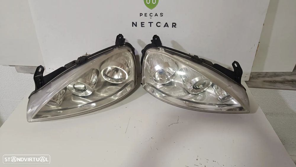 Farol óptica Opel corsa C 2004 - 3