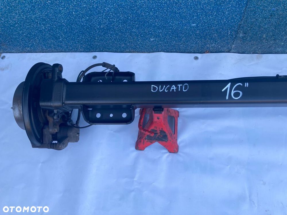 DUCATO JUMPER BOXER 07-- OŚ TYLNA BELKA ZAWIESZENIA TYŁ NA KOŁA 16'' IGŁA - 2