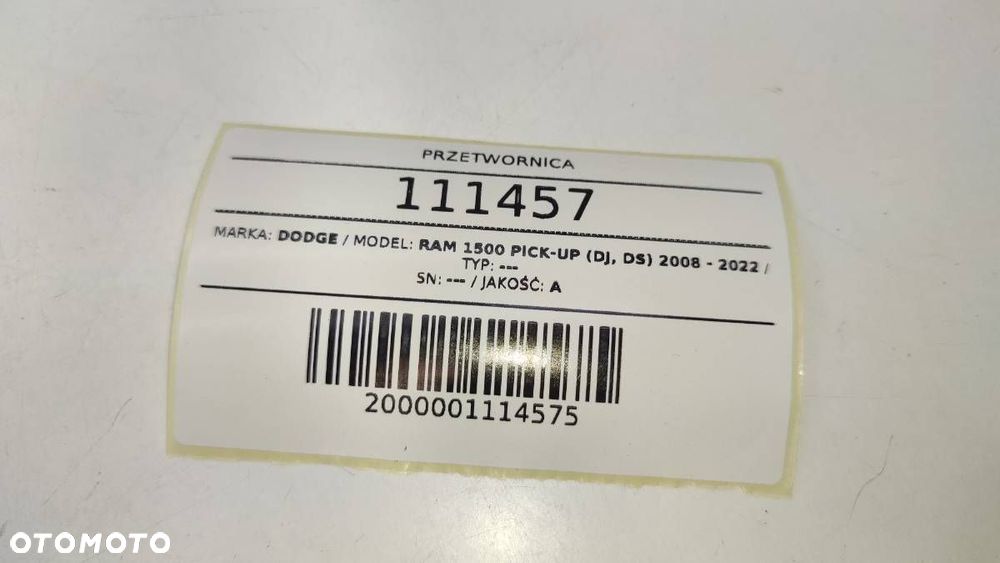 PRZETWORNICA MODUŁ LAMPY PRZÓD LED RAM 1500 2020 6002TZ0287L - 5