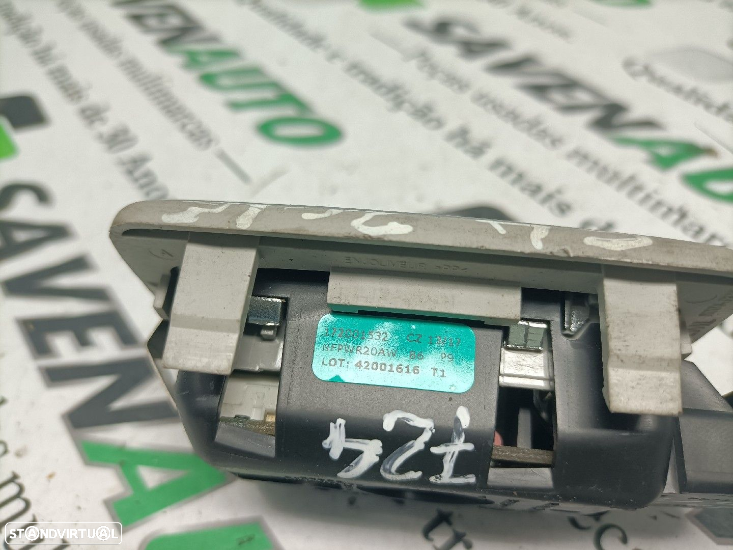 Plafonier / Botão Luz Tecto Citroën C4 Picasso I Veículo Multiuso (Ud_ - 3