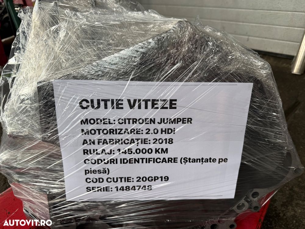 Cutie de viteze manuală 6 trepte Citroen Jumper / Boxer / Ducato 2.0 BlueHDi (Cod: 20GP19) 149000 km - 7